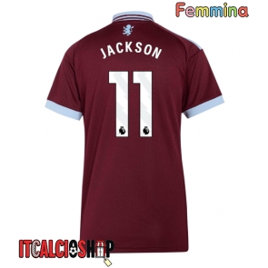 Aston Villa Nicolas Jackson #11 Prima Maglia Femmina 2026-27 Manica Corta
